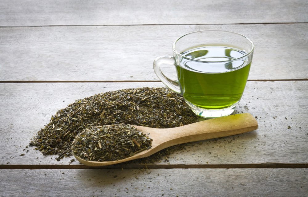 Green tea for digestion and metabolism